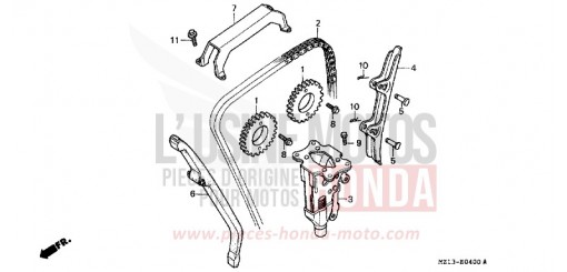 CAM CHAIN/TENSIONER CB1000FP de 1993